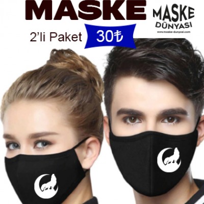 Göktürk Maske 2'li