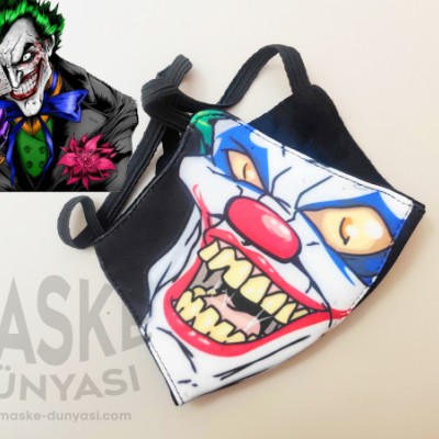 Joker Maske 3'lü