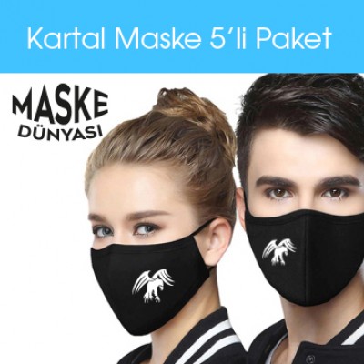 Kartal Maske 5'li